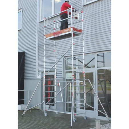 Rusztowanie Faraone Compact XS aluminiowe jezdne