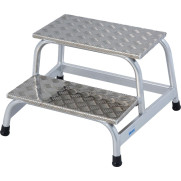 Schody montażowe KRAUSE STABILO aluminiowe 2 stopnie