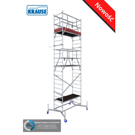 Rusztowanie jezdne Krause ClimTec wys. robocza 7m