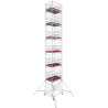 Rusztowanie Krause Stabilo 50 aluminiowe jezdne 14.4m