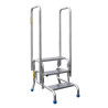 Drabex TP 8040 3 stopnie z poręczami rysunek techniczny