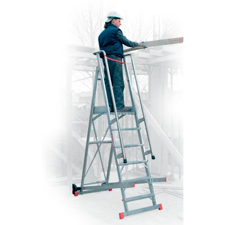 Drabina Faraone SM Magazynowa aluminiowa