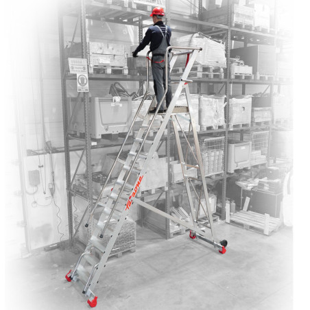 Drabina Faraone SMT Magazynowa Aluminiowa