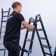 Korzystanie z drabiny teleskopowej Eurostairs