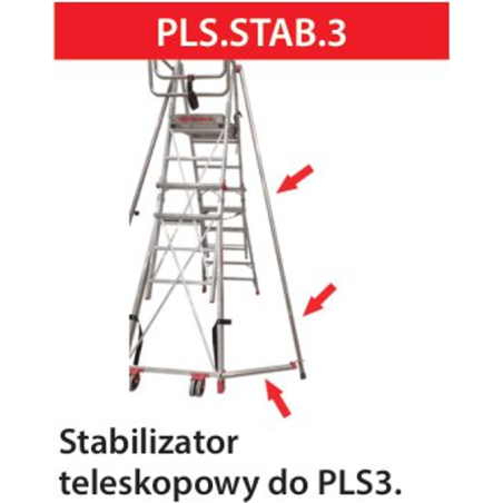 Stabilizator teleskopowy do Faraone PLS3