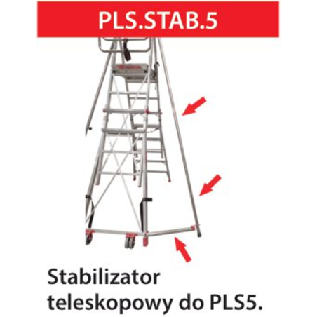 Stabilizator teleskopowy do Faraone PLS5