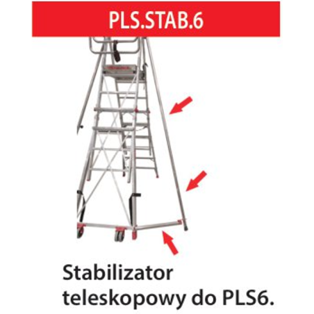 Stabilizator teleskopowy do Faraone PLS6