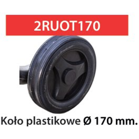 Koło plastikowe 170mm Faraone PIK