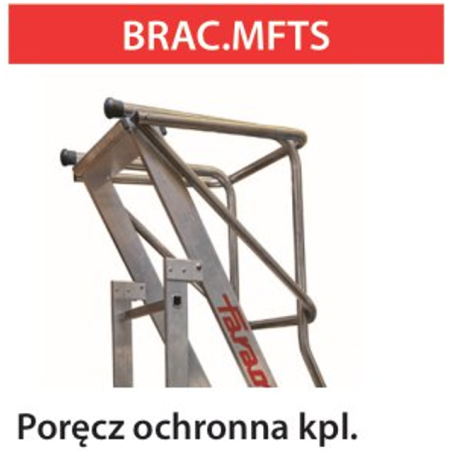 Zestaw poręczy do podestu Faraone MFTS