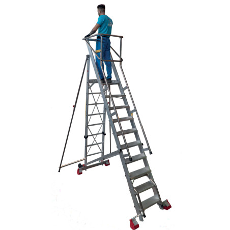 Podest magazynowy z podporami Faraone MFT.7