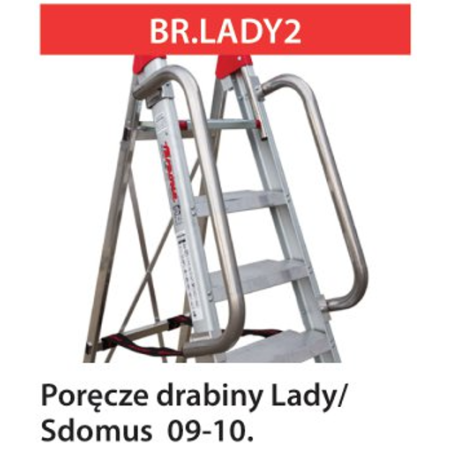 Poręcze do drabin Faraone Lady i Faraone Domus