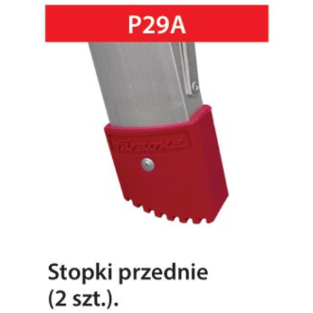 Stopki przednie do drabin Faraone