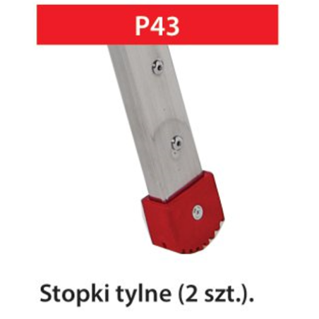 Stopki tylne do drabin Faraone Domus i Lady