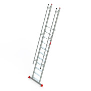 Drabina Faraone SAS Przystawna aluminiowa ze stabilizatorem i poręczami Drabina Faraone SAS Przystawna aluminiowa ze stabilizatorem i poręczami