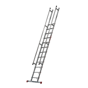 Drabina Faraone SAS Przystawna aluminiowa ze stabilizatorem i poręczami