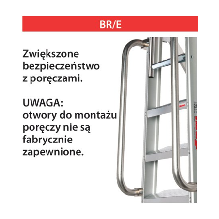 Poręcze do drabin Faraone SELLA