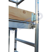 Rusztowanie Euroscaffold Basic 1,35 x 1,90 mocowanie podestu