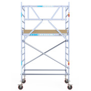 Rusztowanie Euroscaffold Basic 1,35 x 1,90 wysokość 4,2m na kołkach