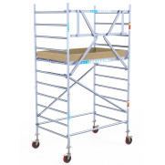 Rusztowanie Euroscaffold Basic 1,35 x 1,90 wysokość 4,2m na kołkach