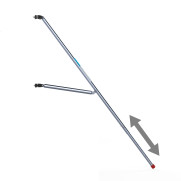 Rusztowanie Euroscaffold Basic aluminiowe jezdne 0,75 x 250