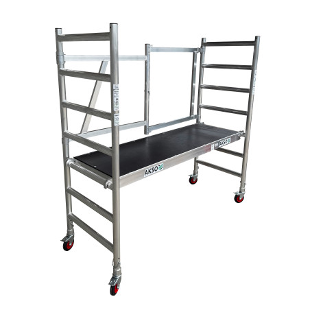 Rusztowanie przegubowe aluminiowe jezdne AKSO Easy