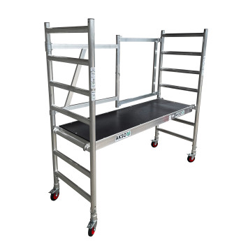 Rusztowanie przegubowe aluminiowe jezdne AKSO Easy