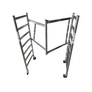 Proces rozkładania rusztowania aluminiowego