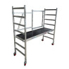 Rozłożona główna część rusztowania aluminiowego AKSO Easy