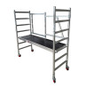 Rozłożona główna część rusztowania aluminiowego AKSO Easy