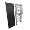 Rozłożona główna część rusztowania aluminiowego AKSO Easy