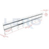 Wykaz elementów rusztowania 154m2 - STAL