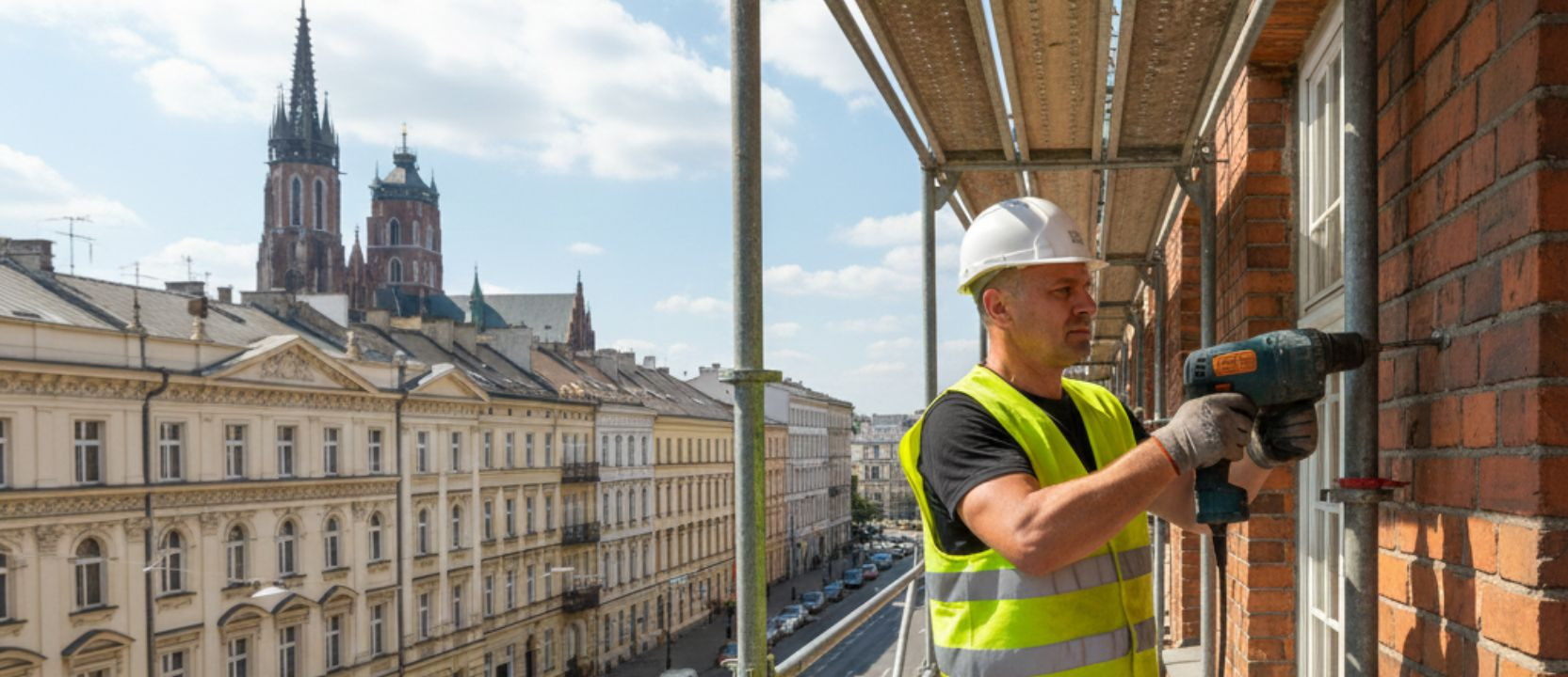 Które rusztowania nie wymagają kotwiczenia?
